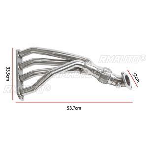 Collecteur d'échappement en acier inoxydable pour BMW Mini R50 R52, pièce de modification et de tuning automobile - Product Image 6