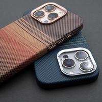 Coque de Téléphone Magnétique Mate Nouveau Modèle Fibre de Carbone PC en Gros pour iPhone 17 16 15 14 13 12 Pro Max Anti-Chute