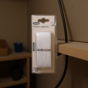 Ilan Velcro Adesivo 4x50 Cm Autoadesivo per Fissaggio - Product Image 3