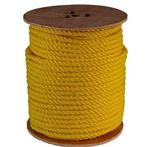 Twisted 3 Strand Polypropylene Synthetic Rope Multipurpose Artificial Manila Rope Nylon Polyester Rope Virgin Material - Product Image 3