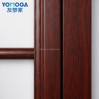 Puerta de Ducha Plegable con Marco de Aluminio Popular para el Hogar