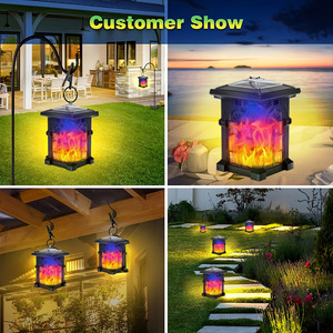 Linterna Solar LED Portátil 3 en 1 con Sensor de Movimiento y Cable de Cobre para Exteriores, Jardín, Patio, Puerta, Árbol, Pared, Paisaje Nocturno - Product Image 2