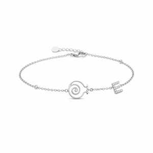Granada encanto pulsera rodio plateado Rolo cadena venta al por mayor artesanía 925 joyería fina de plata esterlina - Product Image 2