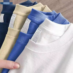 เสื้อยืดคอตตอน 100% พิมพ์ลาย DTG เสื้อยืดโอเวอร์ไซส์ ขายส่ง เสื้อยืดเปล่าเนื้อหนา แฟชั่นใหม่ เสื้อยืดคอกลมสำหรับผู้ชาย - Product Image 2