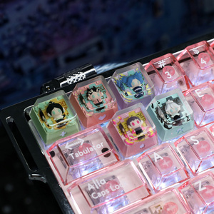 2025 MG Resin Artisan 3D-Gedruckte <span class=keywords><strong>VALORANT</strong></span> Tastenkappen für Gaming-Tastaturen Handgefertigter ESC-Ersatz 1U Kompatibel mit Cherry MX-Klone - Product Image 1