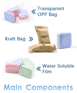 แท็บเล็ตสำหรับเครื่องล้างจานแบบ OEM ผลิตตามสั่ง - โรงงานได้รับการรับรองมาตรฐาน ISO โดยตรง, ผงซักฟอกแบบเม็ดสำหรับล้างจานพร้อมบริการติดฉลากส่วนตัว - Product Image 3