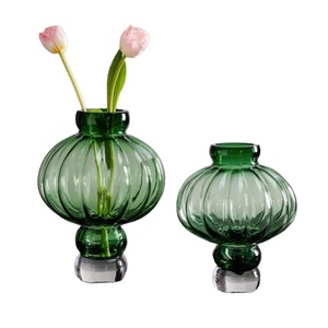 Decoración de linterna vintage, jarrón de cristal artístico, adorno para el <span class=keywords><strong>hogar</strong></span> y la decoración de la boda - Product Image 1