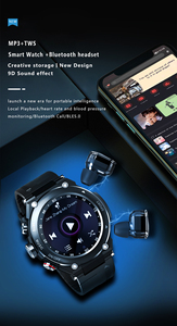 <span class=keywords><strong>Reloj</strong></span> <span class=keywords><strong>Inteligente</strong></span> <span class=keywords><strong>Lemfo</strong></span> T92 con Auriculares MP3 TWS, Llamadas Bluetooth, <span class=keywords><strong>Reloj</strong></span> <span class=keywords><strong>Inteligente</strong></span> Deportivo con Monitorización del Sueño, Presión Arterial y Oxígeno para Hombres y Mujeres - Product Image 3