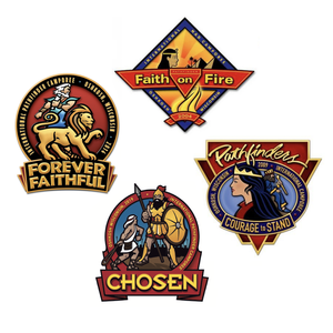 Recuerdo para ropa, alfileres de sombrero personalizados, broche dorado, Pin de solapa, insignia Believe the <span class=keywords><strong>Promise</strong></span> Pin - Product Image 1