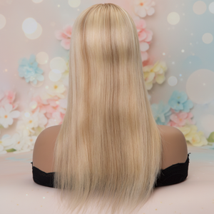 Topper Parfait pour Débutantes 6x7" 4x6 Mono Top Blond Miel Racinaire 16" Couverture Moyenne Prêt-à-porter pour Usage Quotidien - Product Image 1