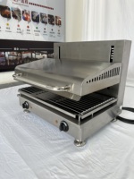 Mesin Oven Panggangan Salamander Listrik dengan Pengaturan Ketinggian, Peralatan Dapur Komersial dari Produsen Libermann