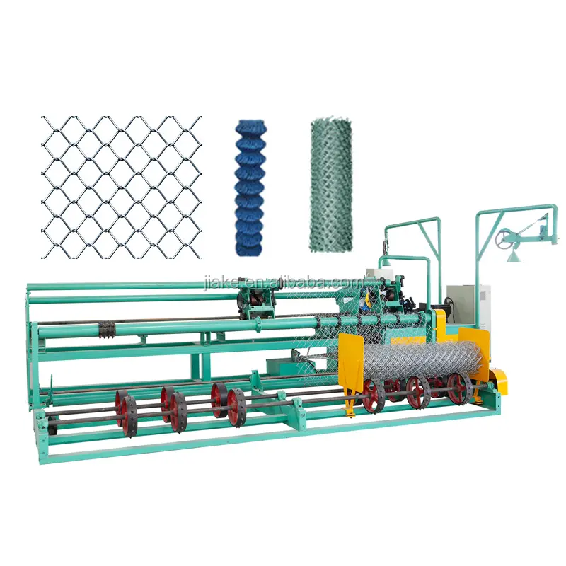 Fence Weaving Machine Automatic Hot Sale Chain Link Fence Making Machine Double Spiral Wire Weaving Machine