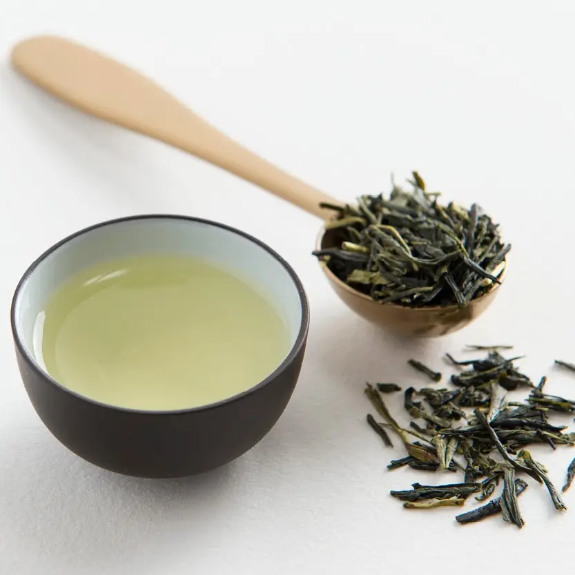 Té Verde orgánico humeante, té verde japonés Sencha chino clásico, venta al por mayor