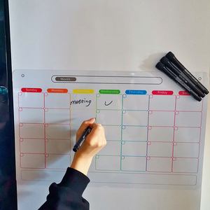 ปฏิทินลบแห้งแม่เหล็กแบบกําหนดเอง แม่เหล็ก<span class=keywords><strong>ส</strong></span>ติก<span class=keywords><strong>เก</strong></span>อร์แม่เหล็กวางแผนราย<span class=keywords><strong>ส</strong></span>ัปดาห์<span class=keywords><strong>ส</strong></span>ําหรับตู้เย็น - Product Image 4