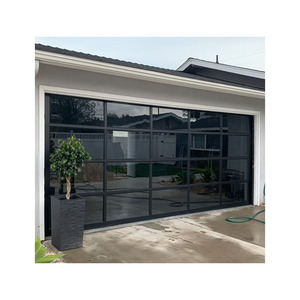 <span class=keywords><strong>Porte</strong></span> de <span class=keywords><strong>garage</strong></span> moderne de conception américaine, <span class=keywords><strong>porte</strong></span> de <span class=keywords><strong>garage</strong></span> extérieure résidentielle pour véhicules électriques, <span class=keywords><strong>porte</strong></span> de <span class=keywords><strong>garage</strong></span> en verre sécurisée - Product Image 3