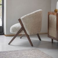 Canapé de loisirs européen canapé de salon salle à manger chaise de chambre moderne canapé en chêne et bois de caoutchouc marron chaise inclinable de style crème