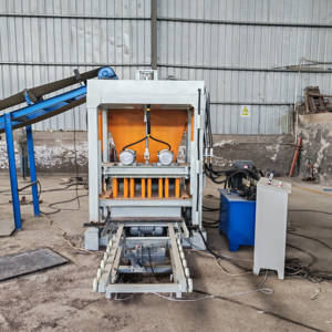 Máquina Automática para Fabricar Ladrillos 4-25: Reduce Costos Laborales, Maximiza las Ganancias de tus Bloques de Hormigón - Product Image 2