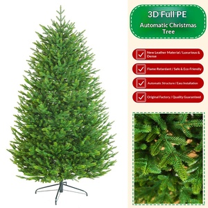 <span class=keywords><strong>Albero</strong></span> di Natale Personalizzato in PE per Interni, Densa Decorazione Natalizia Ignifuga e Lussuosa, Grande <span class=keywords><strong>Albero</strong></span> da Terra - Product Image 1