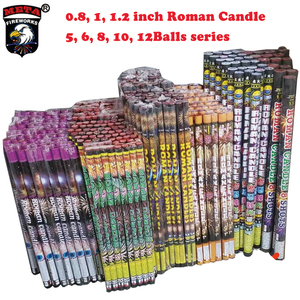 Pháo bông Roman Candle cao cấp, loại tốt nhất, 30 quả, hiệu ứng phép thuật T6244, dành cho đám cưới, hiệu ứng sấm sét - Product Image 4
