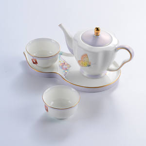 Juego de Té de Porcelana Fina Huazhuqingfeng, Estilo Europeo, Tetera, <span class=keywords><strong>Tazas</strong></span> de Lujo Resistentes al Calor para Uso en el Hogar y la Oficina - Product Image 1