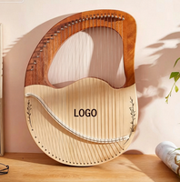 Lyre 19-stringed Small Lira Harp 21-string 24-string 27-string 32-string Lyre Beginner's Portable Instrument