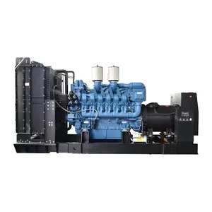 New Germany 1500kw generating machinery genset 1875kva diesel rv generator Heavy duty Chime Power Generator Set