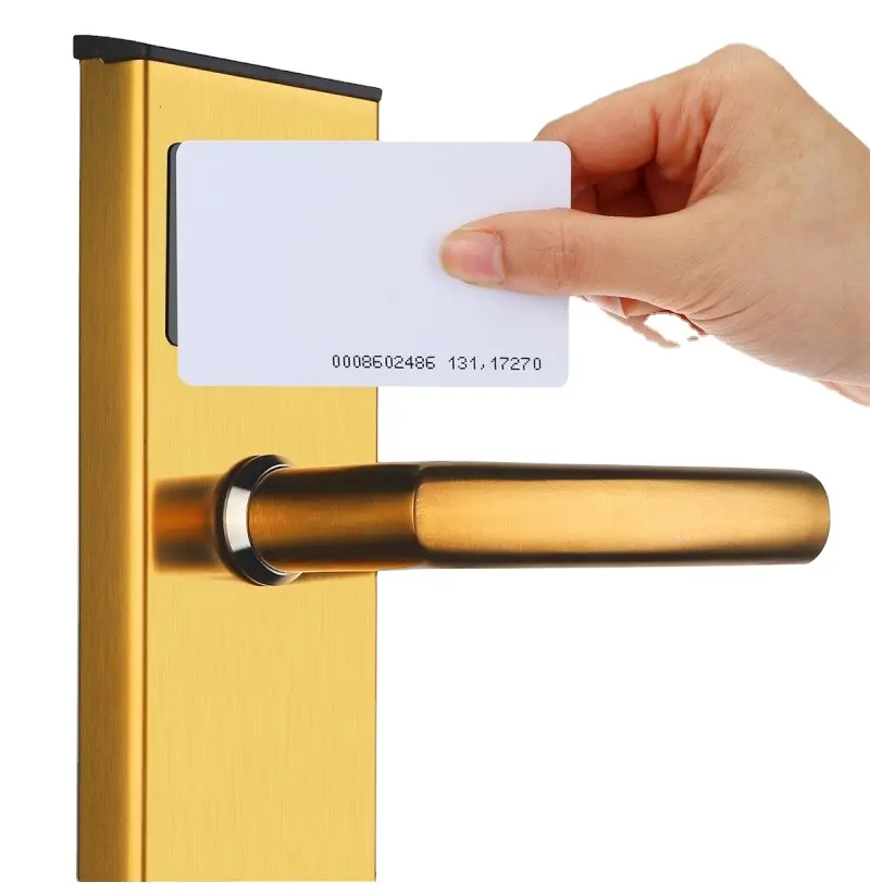 Campione gratuito stampa personalizzata schede di controllo accessi NFC MIFARE 1K/4K carte chiave dell'hotel
