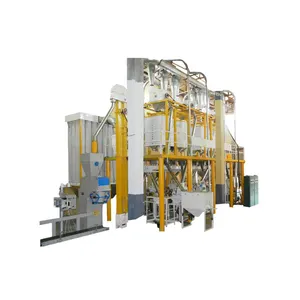 80 tonnes par jour commercial rouleau usine de moulin à farine de blé broyeur utilise machine de traitement de la farine de blé