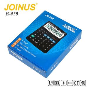 Calculatrice électronique de bureau solaire en plastique JOINUS à 14 chiffres, directement de l'usine - Product Image 6