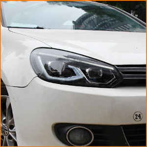 Conjunto de Faros LED para VW Golf 6 MK6 5k1, Estilo MK8, Lente de Proyector Dual Bi-LED, Señal de Giro Secuencial, DRL, Plug and Play, 2009-2012 - Product Image 4