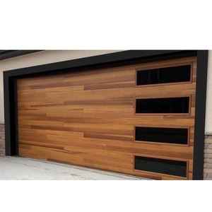 ประตูโรงรถไฟฟ้าพร้อมหน้าต่าง วัสดุอลูมิเนียมอัลลอยด์ ขนาดสั่งทำได้ 110V-240V สีและโลโก้เลือกได้ - Product Image 6