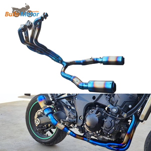 <span class=keywords><strong>Ligne</strong></span> complète pour Kawasaki <span class=keywords><strong>Z1000</strong></span> système d'échappement 2010-2021 Z1000SX Ninja 1000 embases de tuyau de descente en acier inoxydable lien mi tuyau - Product Image 1