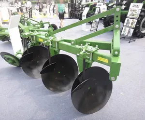 Maquinaria agrícola, arado de discos de 3 puntos montado con Tractor agrícola/arado de discos 1LYQ-320 3
