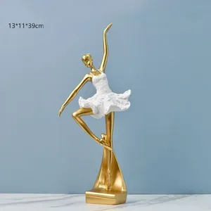 Figura de Bailarina al por Mayor, Estatua de Bailarina de Ballet, Escultura de Resina de Bailarina, <span class=keywords><strong>Objetos</strong></span> Decorativos Artísticos para la Decoración de la Sala de Estar - Product Image 5