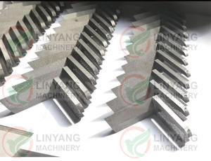 Accessoires de moteur d'extrudeuse bivis Linyang : Éléments de vis, Lames de barillet, Lames d'extrudeuse, Moule à granulés pour snacks, Automatique - Product Image 2