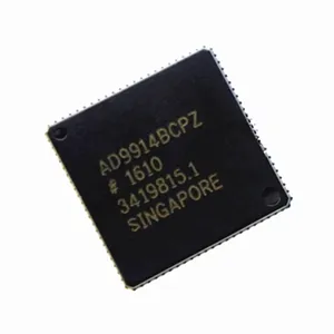 Электронные компоненты AD9914BCPZ AD9914BCPZ-REEL7 прямой цифровой синтезатор 3500 МГц 1-DAC 12bit Параллельный/последовательный 88 лфксп