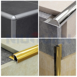 Perfil <span class=keywords><strong>de</strong></span> <span class=keywords><strong>Aluminio</strong></span> con Borde Redondo Personalizado <span class=keywords><strong>para</strong></span> Esquinas <span class=keywords><strong>de</strong></span> Azulejos <span class=keywords><strong>de</strong></span> Cerámica Exteriores y Nichos <span class=keywords><strong>de</strong></span> Pared - Product Image 2