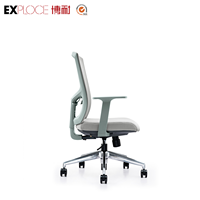Chaise ergonomique pour le travail à domicile, chaise pivotante en maille, chaise de bureau, meilleure chaise de jeu personnalisée en maille