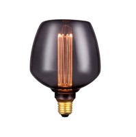 Vente en gros personnalisée E26 E27 1800k 120v 220v blanc doux et chaud Edison clair LED ampoule à filament LED lumières