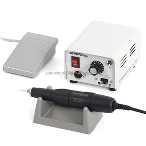 Micromoteur de manucure 65W 35000 tr/min, pièce à main pour étudiant, STRONG 102L Brush Micro Motor STRONG 90, mini <span class=keywords><strong>perceuse</strong></span> électrique pour polissage du jade - Product Image 1