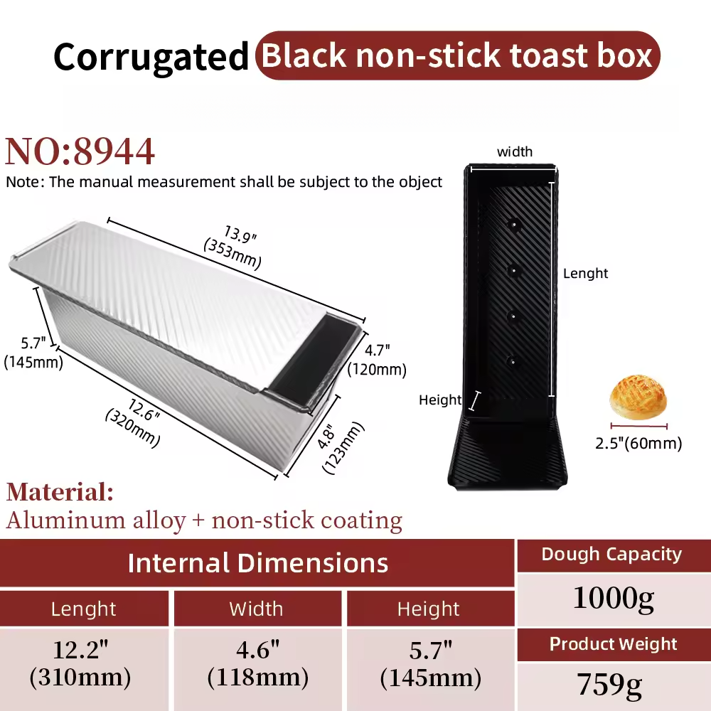 1000g - Corrugado Negro