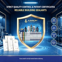 Scellant adhésif en silicone translucide non acétique pour vitres automobiles Qking Brands