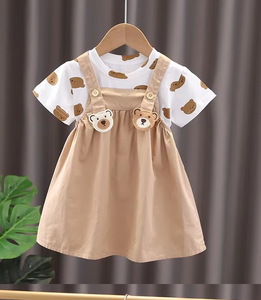 เด็กพี่น้องเสื้อผ้าเด็กทารกเด็กชาย/เด็กหญิง<span class=keywords><strong>การ์ตูน</strong></span>เสื้อยืดกางเกงขาสั้น 2 ชิ้น/เซ็ตฤดูร้อนแฟชั่นชุดลำลอง 0-5 ปี - Product Image 3