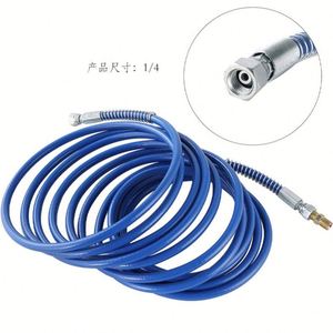 Pa MATERIAL <b>Paint</b> Sprayer Hose Flexible Abrasion-resistant for Airless <b>Paint</b> Sprayer High Pressure NYLON Extra Thick PVC Hose - Product Image 6