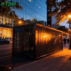 Contenedor Prefabricado Creativo, Calle Comercial, Casa de Huéspedes, Construcción Rápida, Pequeñ<span class=keywords><strong>a</strong></span> Cafeterí<span class=keywords><strong>a</strong></span> con Interior Terminado - Product Image 2