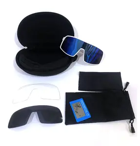 Fashion OEM custom logo plastic outdoor UV400 sports sunglasses sun glasses