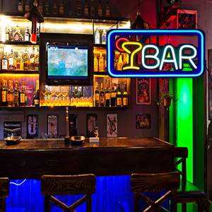 Señal de neón LED para cócteles y <span class=keywords><strong>sueños</strong></span>, luces de pared artísticas para cerveza, Bar, Club, dormitorio, ventanas de cristal, decoración de Hotel, <span class=keywords><strong>Pub</strong></span> y cafetería - Product Image 6