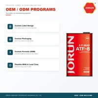 Jorun Sp Gear ATF-8 Oli Dasar Sintetis Penuh Cairan Transmisi Otomatis Perlindungan Anti-Aus untuk Mobil SUV Sedan 1L