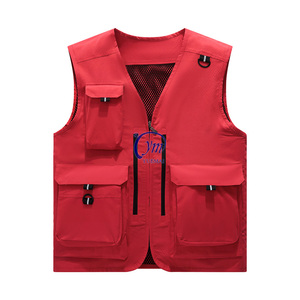 <span class=keywords><strong>Chaleco</strong></span> Multibolsillos Personalizado YUEMAI para Pesca, Caza, Supermercado, Trabajo, Fotografía y Carga - Product Image 4