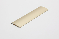 Profilé de finition de sol en aluminium anodisé, bande de transition en alliage d'aluminium extrudé pour bois, carrelage, moquette